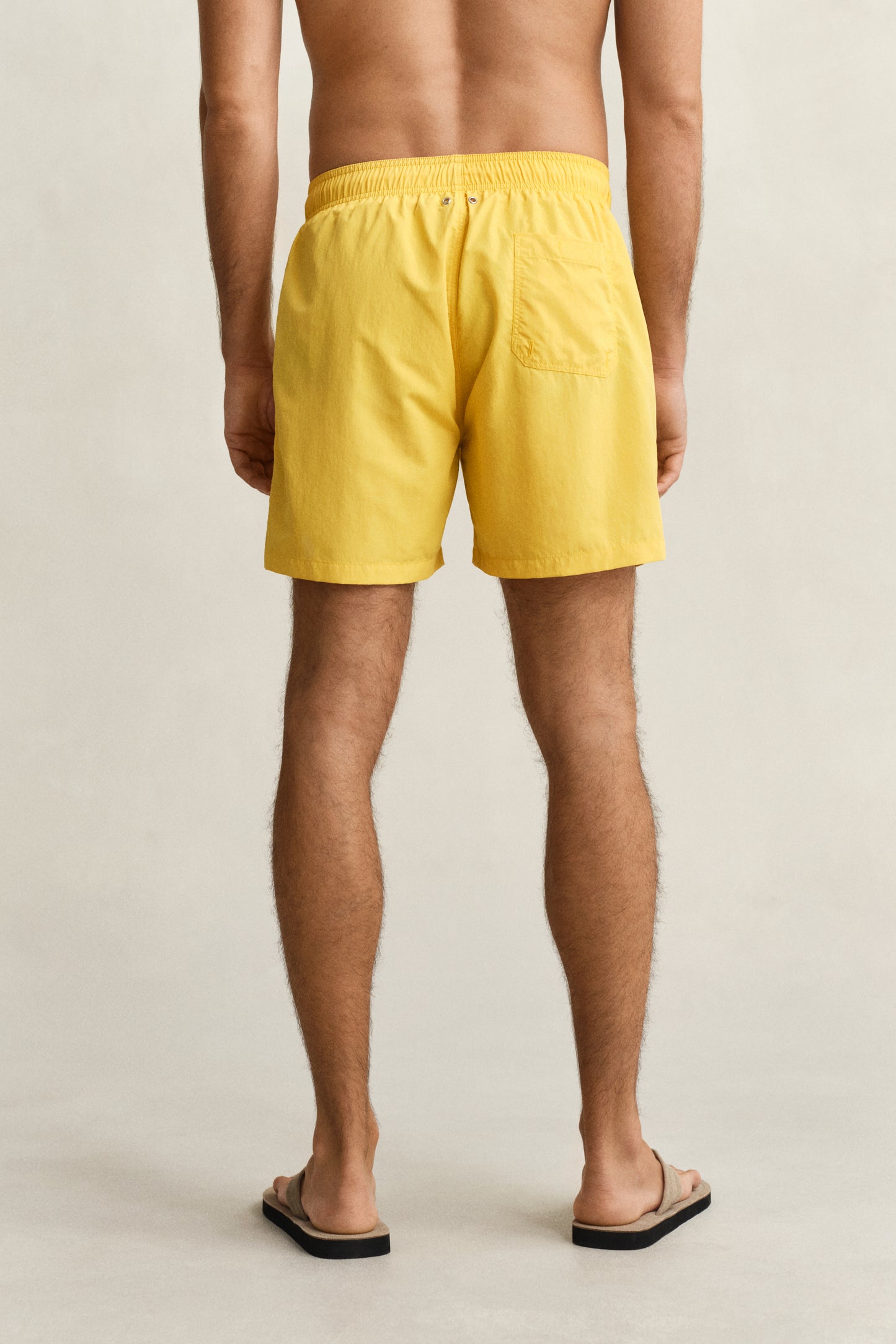 MUSTARD YELLOW, Swim Shorts, BACK-VIEW BY GANT AU.