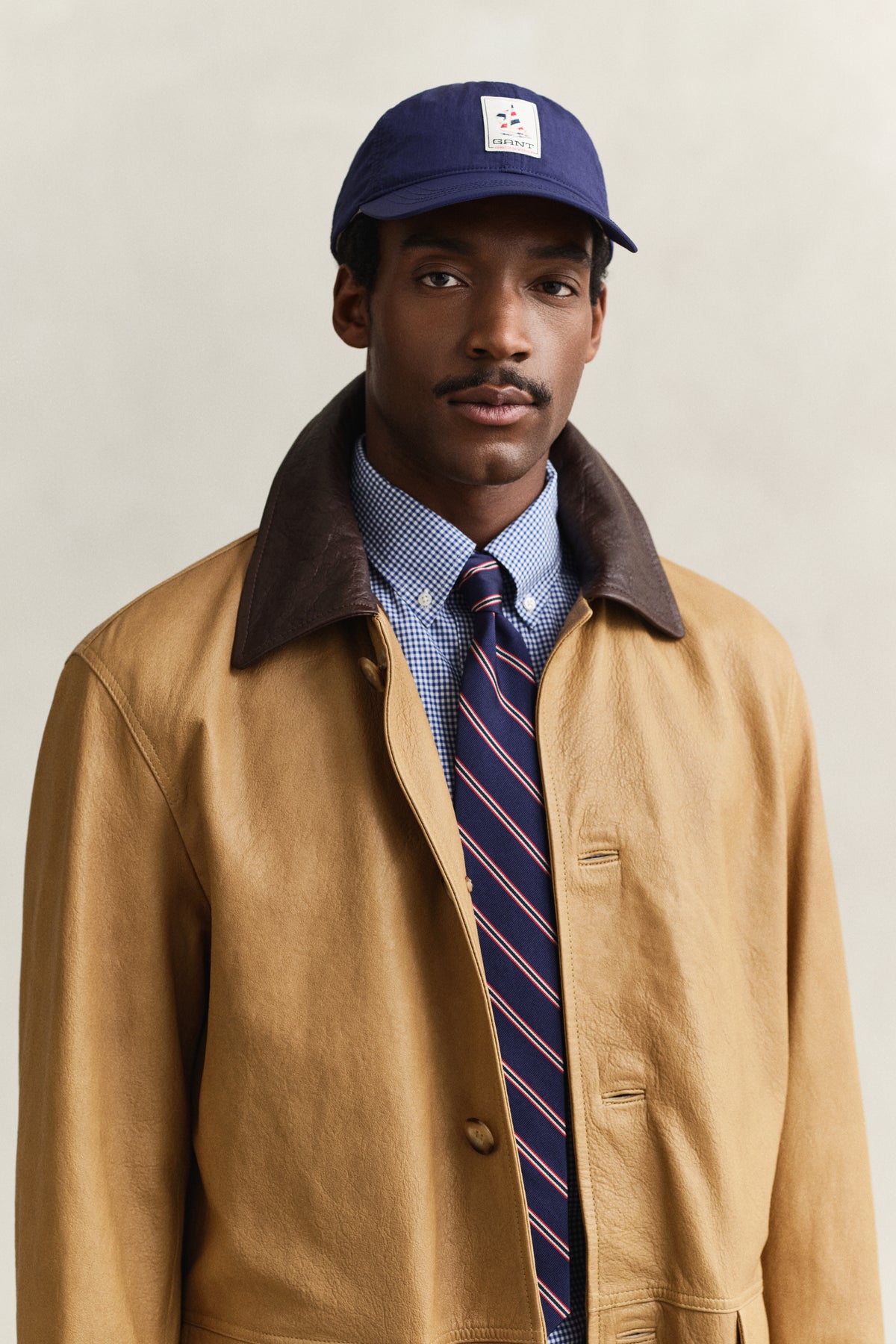 CLASSIC BLUE, GRAPHIC CRINKLED CAP BY GANT AU.
