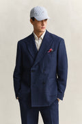 VINTAGE BLUE, SEERSUCKER CAP BY GANT AU.