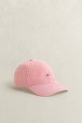 ROSE RED, SEERSUCKER CAP, FRONT-VIEW BY GANT AU.