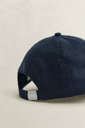 EVENING BLUE, LINEN CAP, FLAT-LAY BY GANT AU.