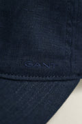 EVENING BLUE, LINEN CAP, CLOSE-UP BY GANT AU.