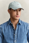 WASHED TURQUOISE, SHIELD SUNFADED CAP BY GANT AU.