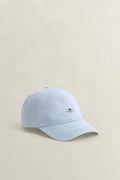 MUTED BLUE, SHIELD SUNFADED CAP, FRONT-VIEW BY GANT AU.