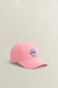 WASHED PINK, WASHED CRINKLED CAP, FRONT-VIEW BY GANT AU.
