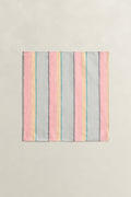 APRICOT PINK, STRIPED POCKET SQUARE BY GANT AU.