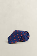 RICH NAVY, CRAB TIE BY GANT AU.