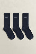 MARINE, 3-Pack Sport Socks BY GANT AU.