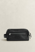 BLACK, SMART CASUAL WASHBAG BY GANT AU.