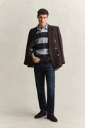 GREY MELANGE, Classic Heavy Rugger BY GANT AU.