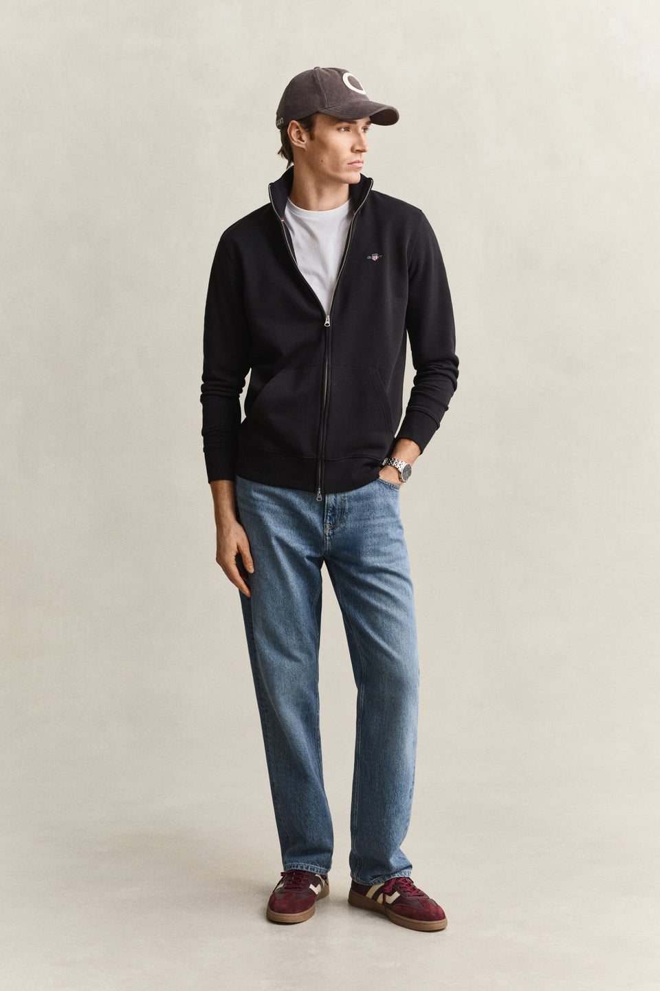 Shield Zip Sweatshirt