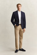 WHITE, REG CLASSIC POPLIN SHIRT BY GANT AU.