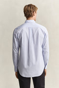 LIGHT BLUE, REG CLASSIC POPLIN SHIRT, BACK-VIEW BY GANT AU.