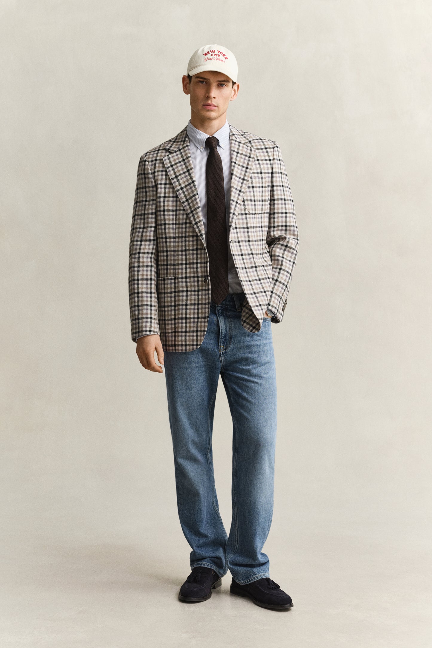 LIGHT BLUE, REG CLASSIC POPLIN BANKER SHIRT BY GANT AU.
