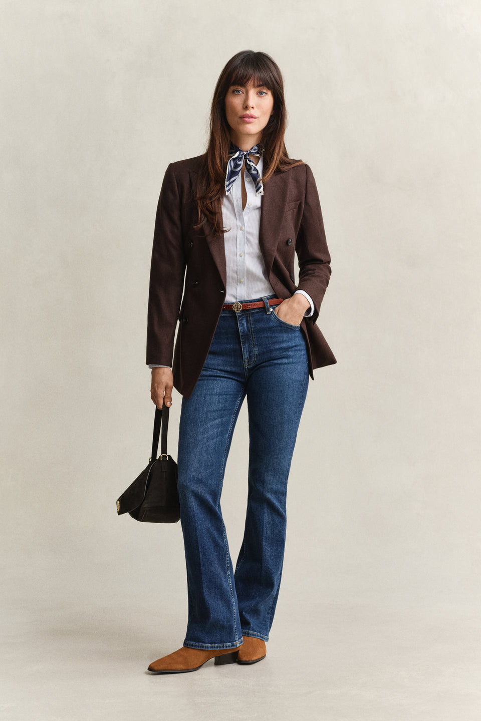 Flared Stretch Jeans
