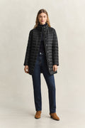 BLACK, LIGHT DOWN COAT BY GANT AU.