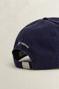 MARINE, YALE HEAVY WASHED COTTON TWILL CAP, CLOSE-UP BY GANT AU.
