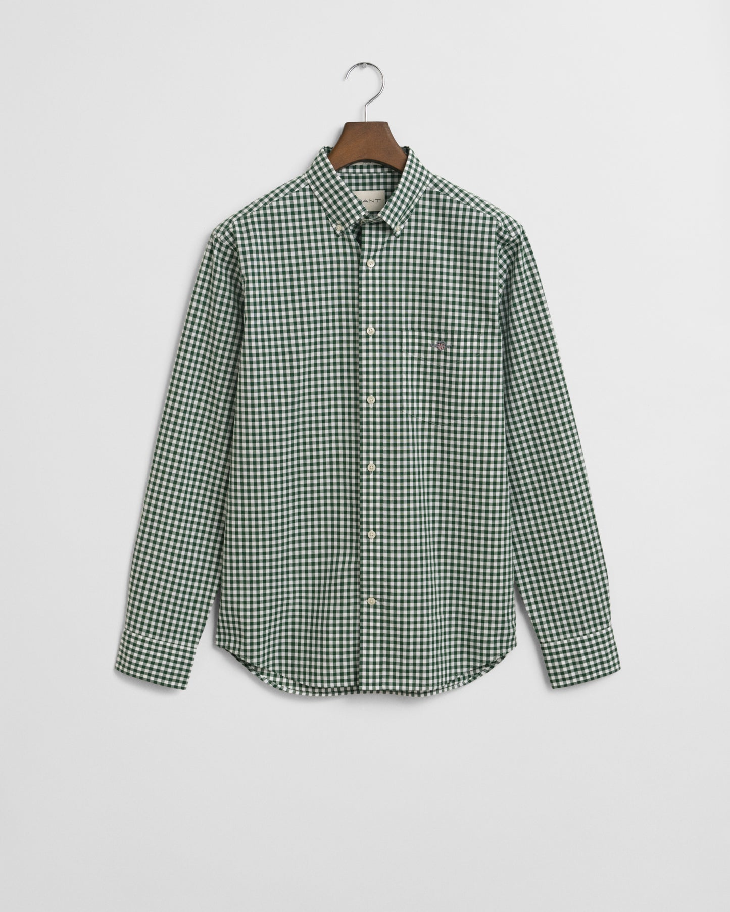 Regular Fit Classic Gingham Poplin Shirt