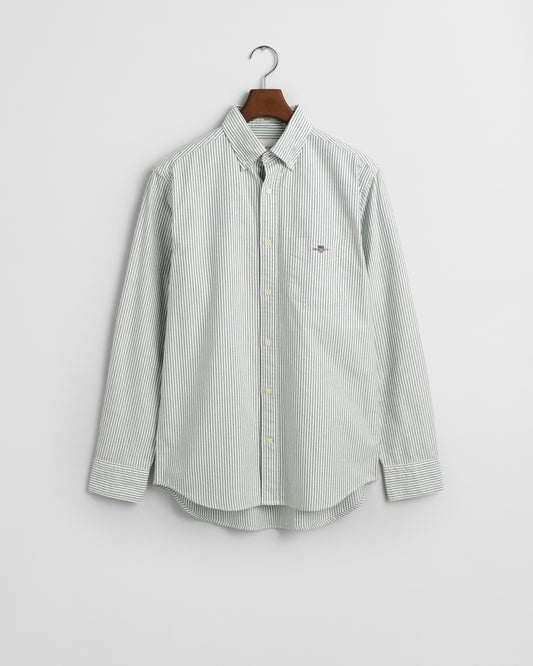 Regular Fit Banker Stripe Classic Oxford Shirt