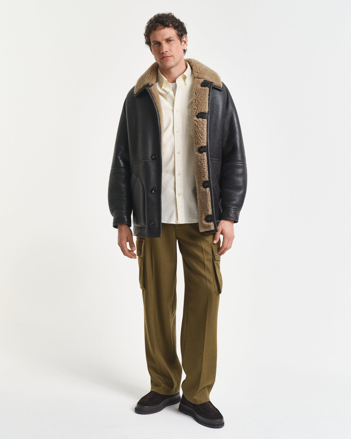 Regular Fit Garment-Dyed Twill Shirt