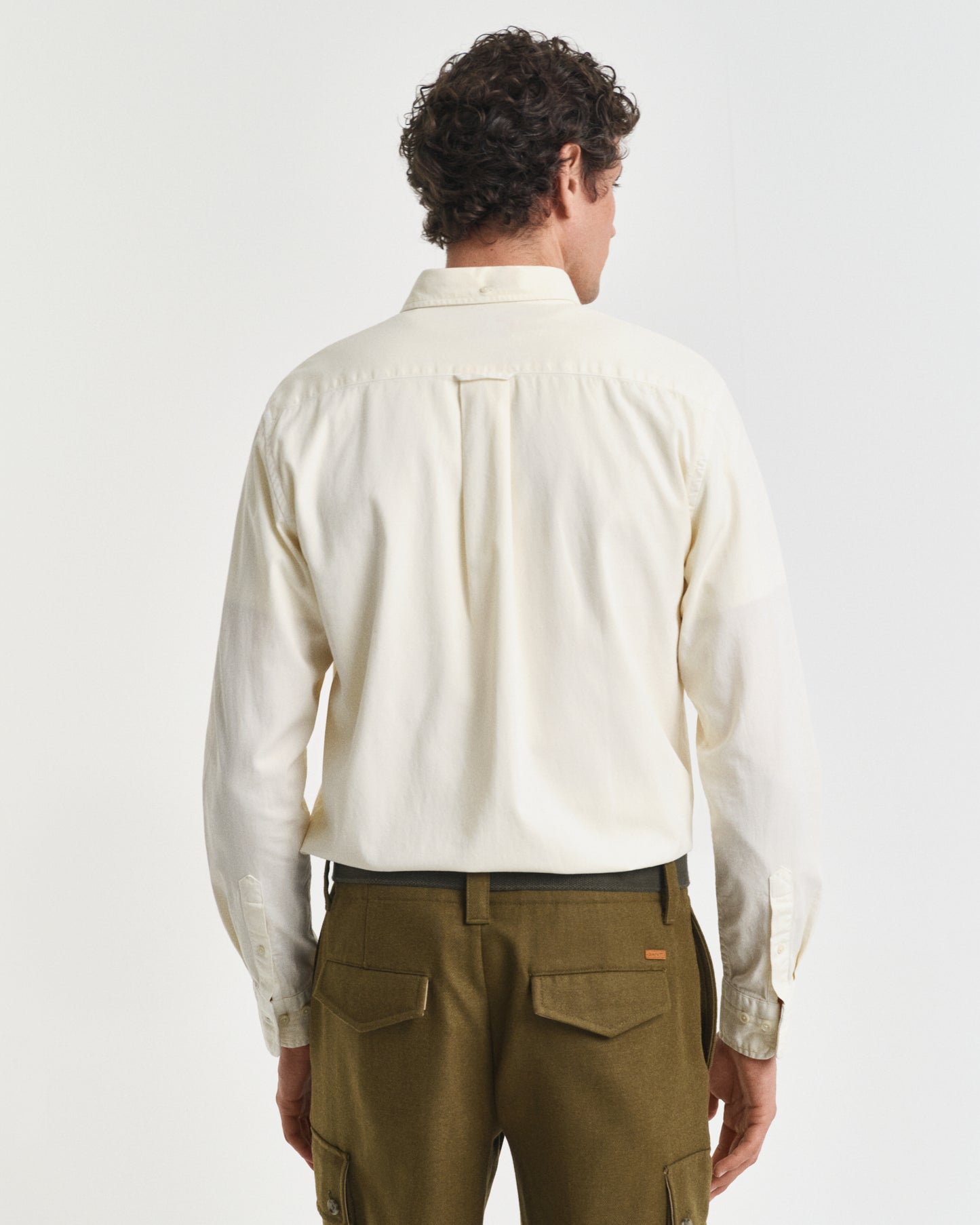 Regular Fit Garment-Dyed Twill Shirt