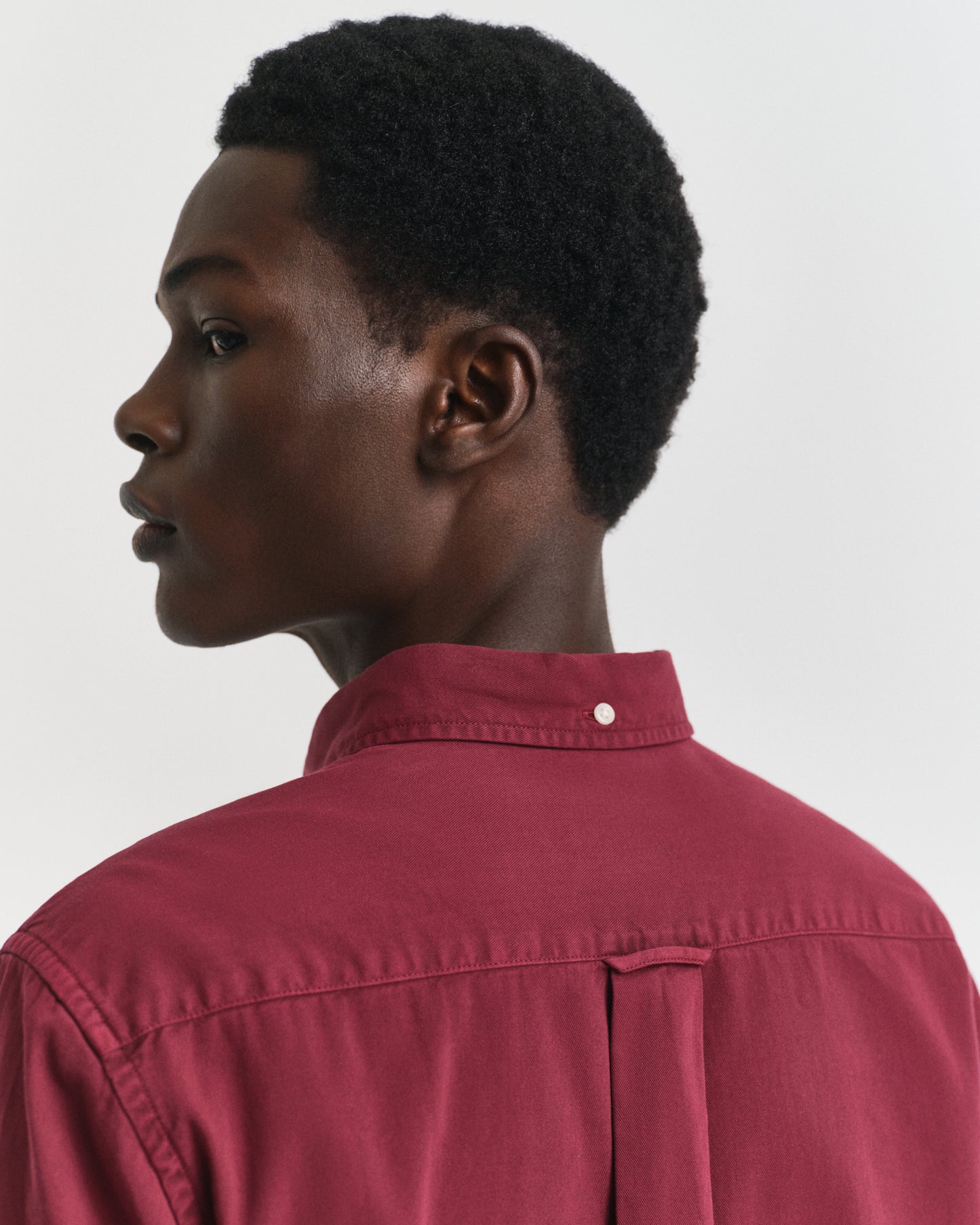 Regular Fit Garment-Dyed Twill Shirt
