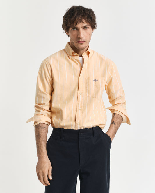 Regular Fit Striped Classic Oxford Shirt