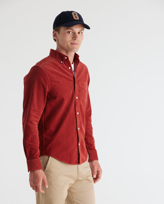 Regular Fit Corduroy Shirt