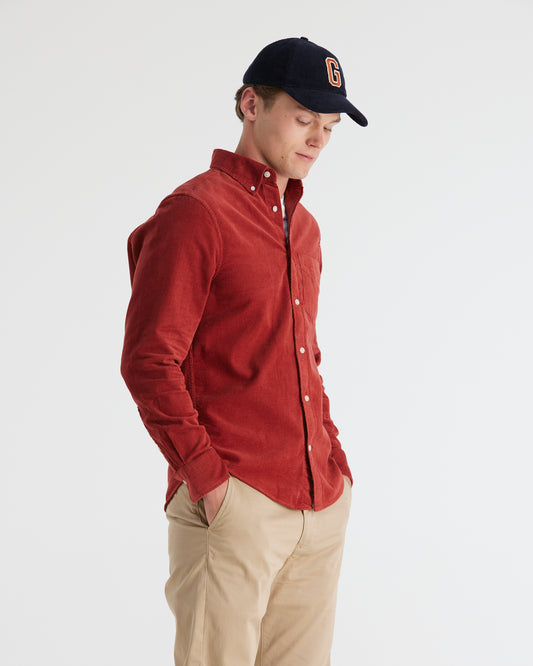 Regular Fit Corduroy Shirt