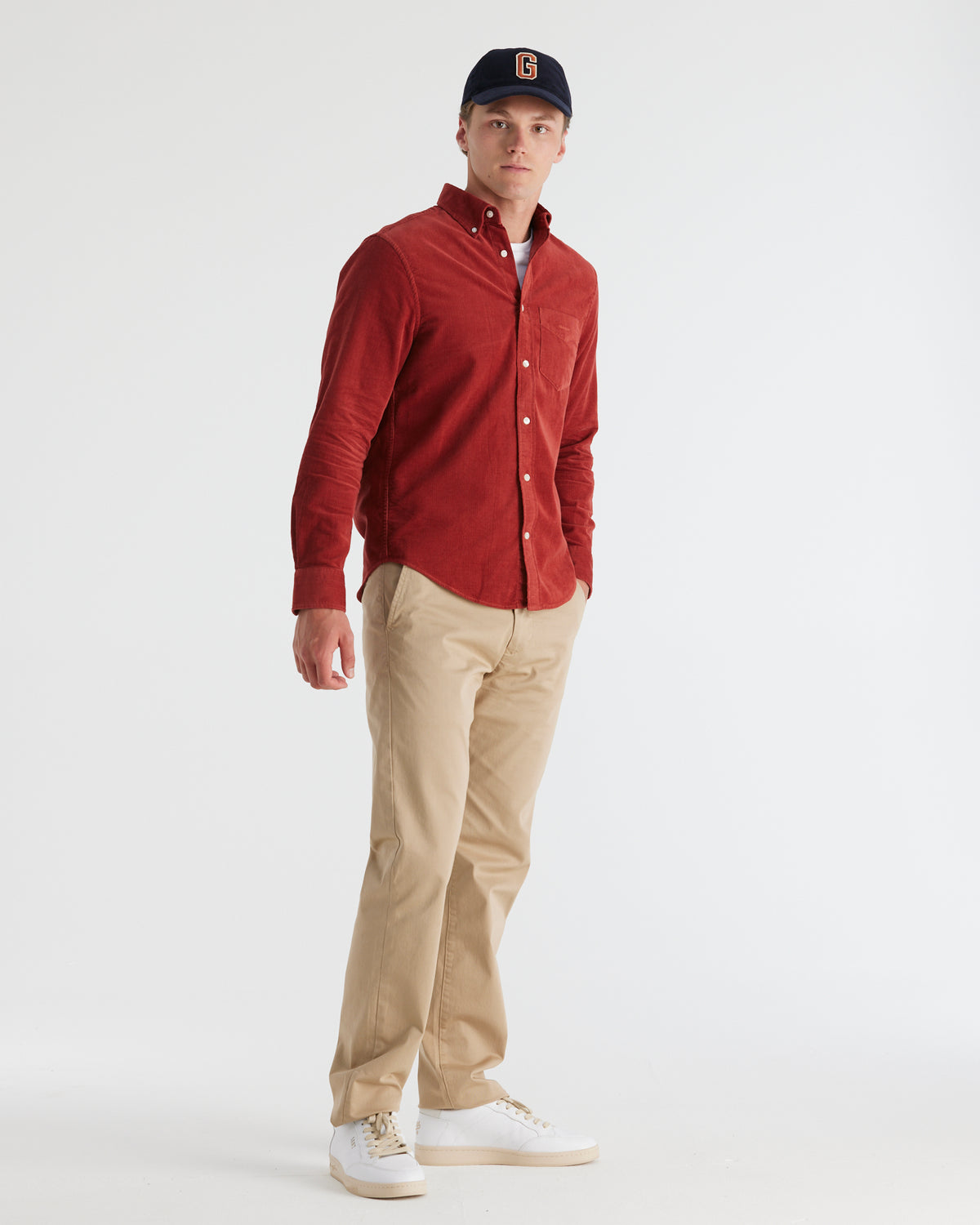 Regular Fit Corduroy Shirt