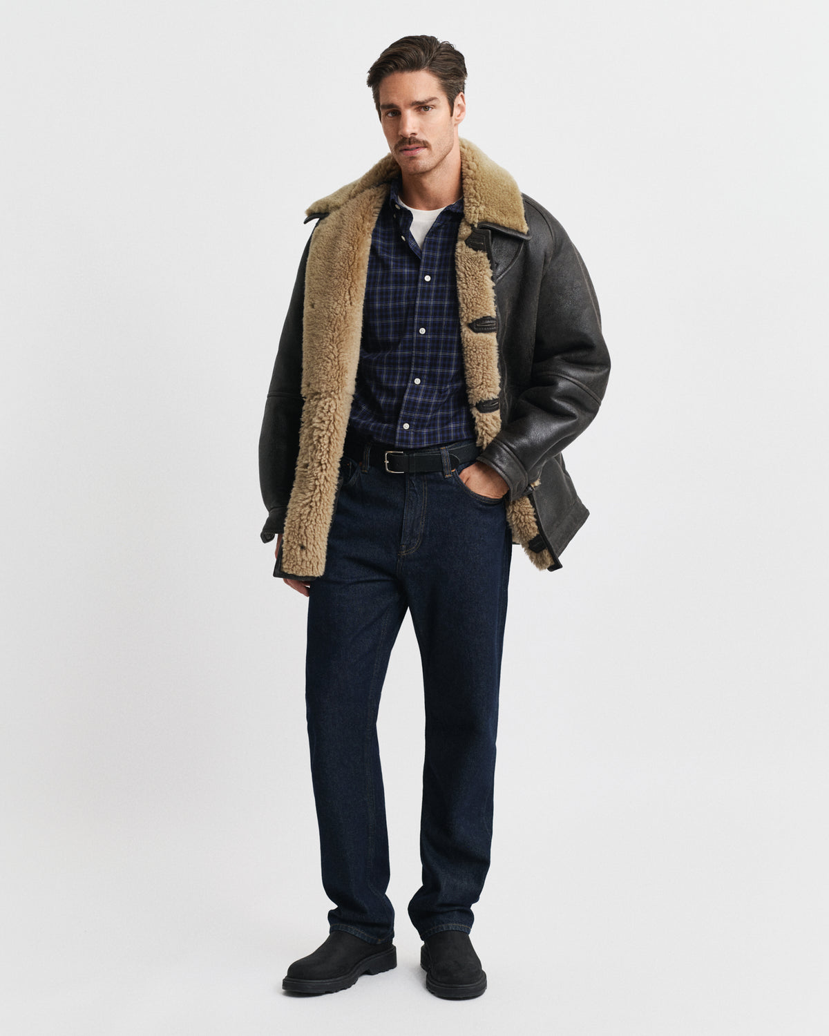 Regular Fit Classic Checked Poplin Shirt