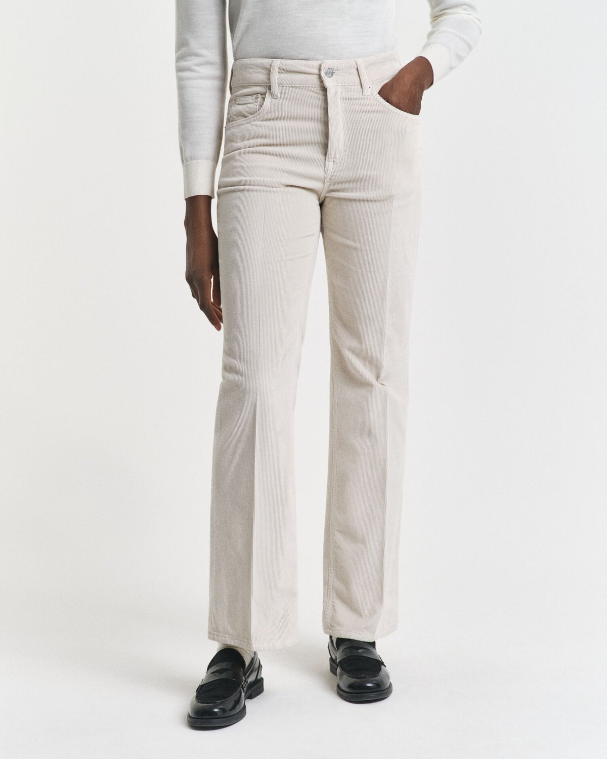 Flared Corduroy Jeans