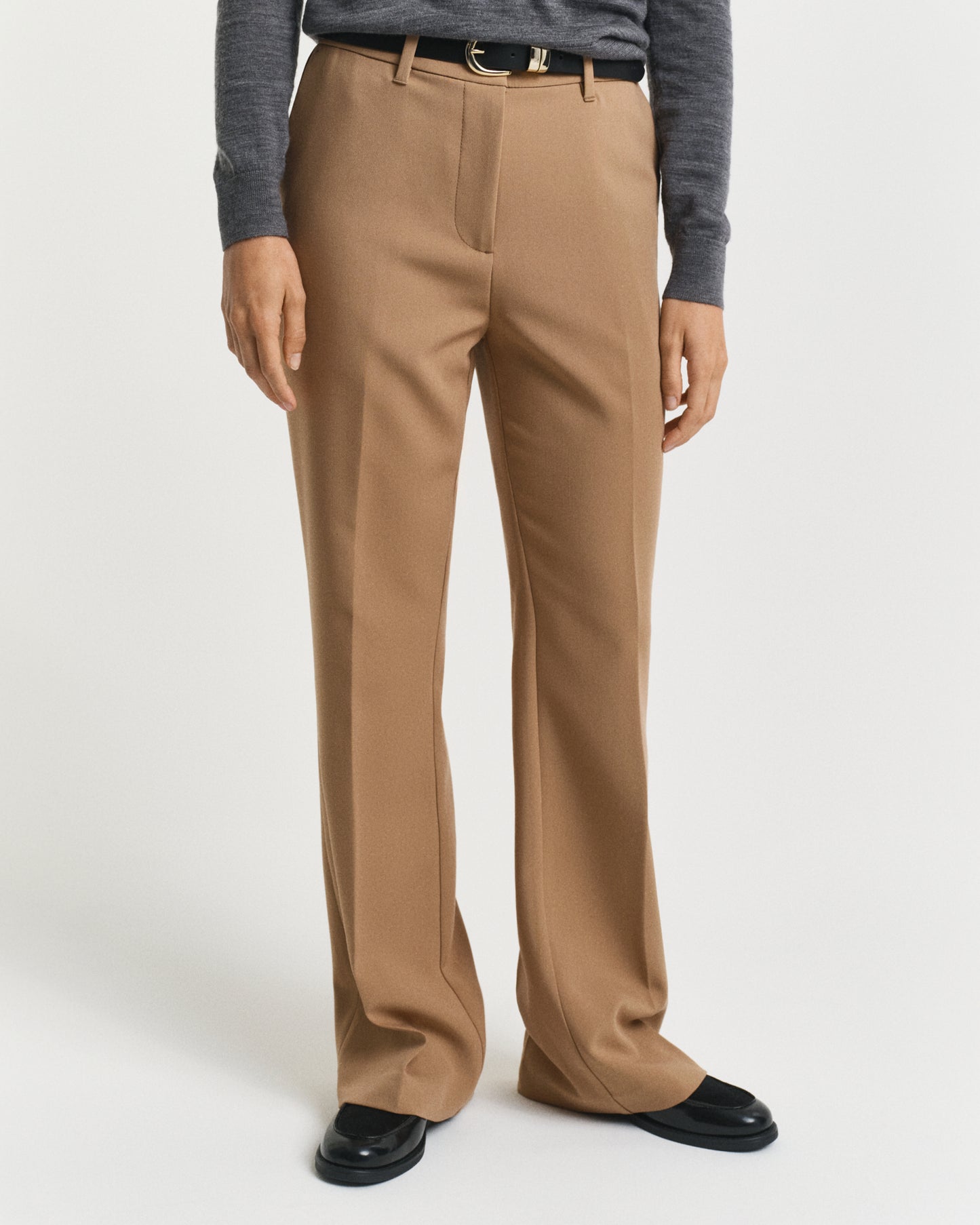 Slim Flared Slacks