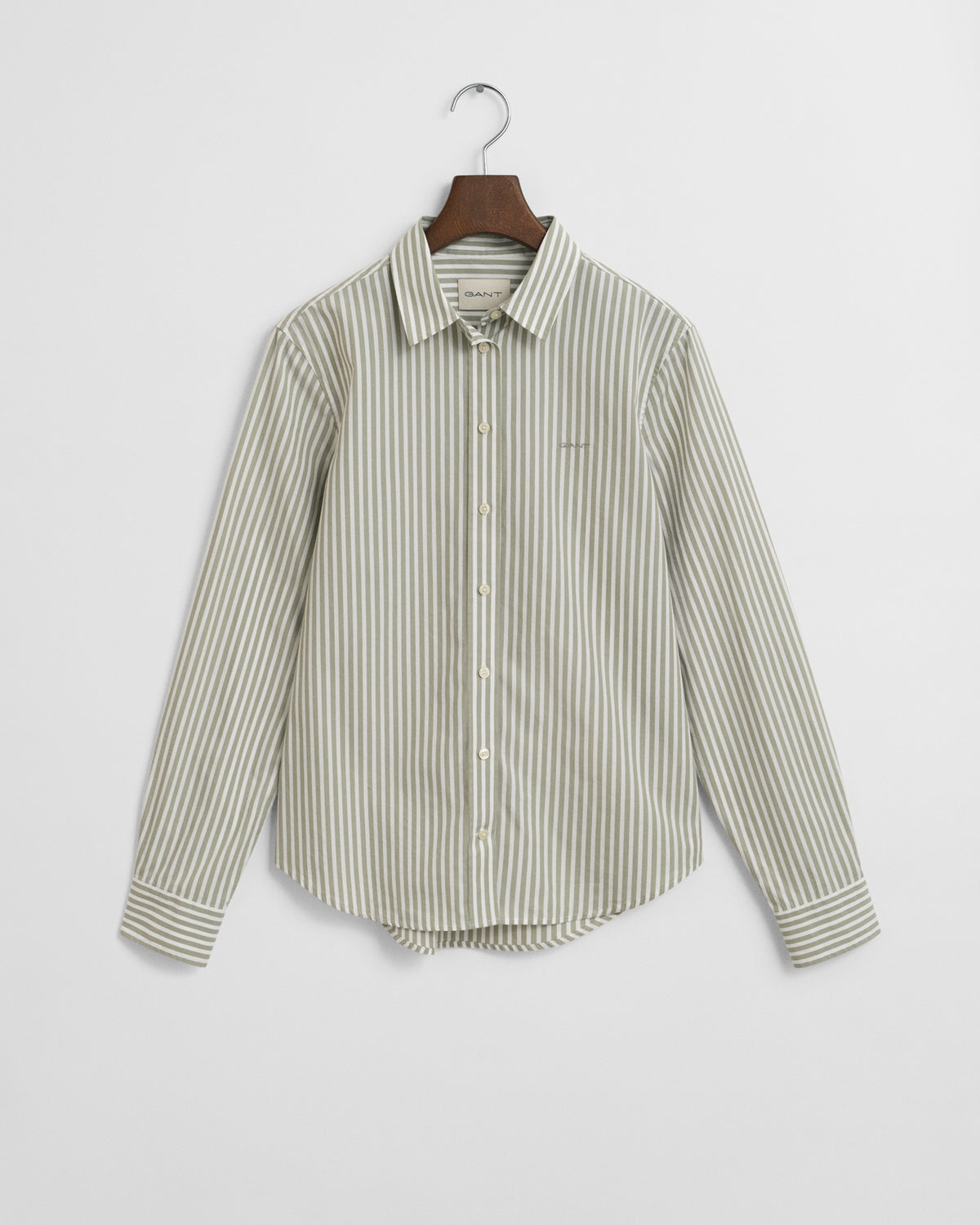 Regular Fit Classic Striped Poplin Shirt