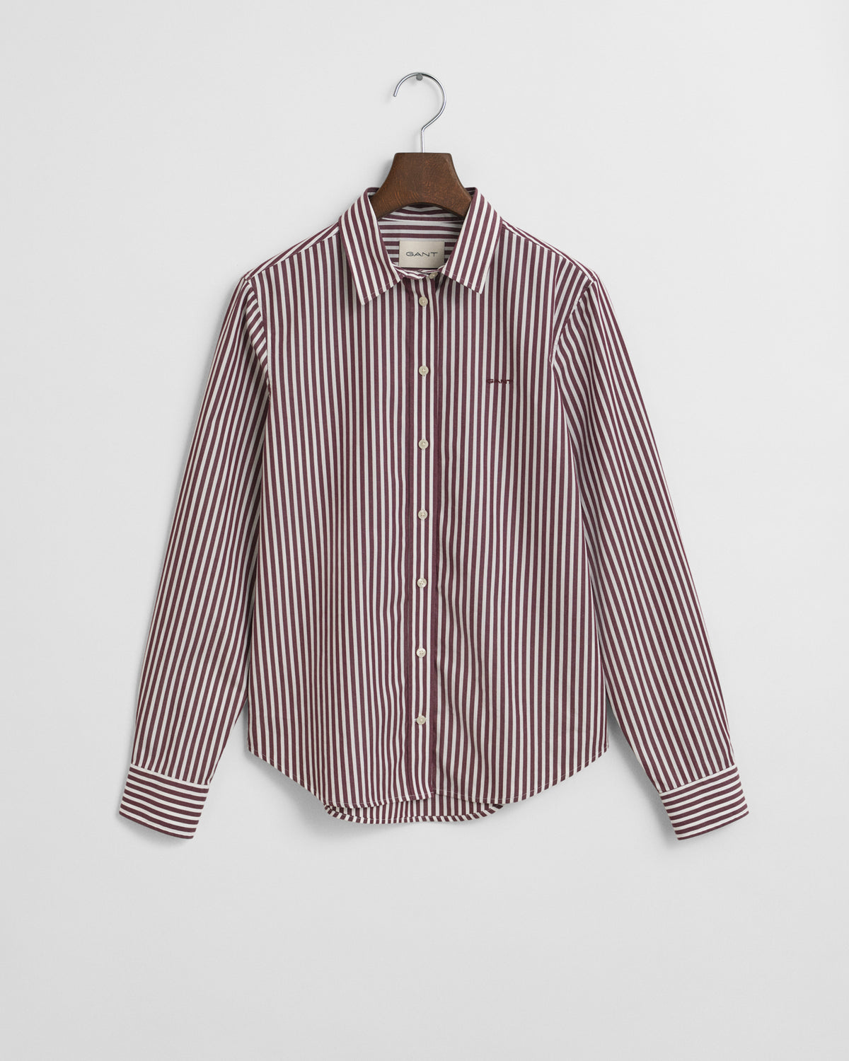 Regular Fit Classic Striped Poplin Shirt