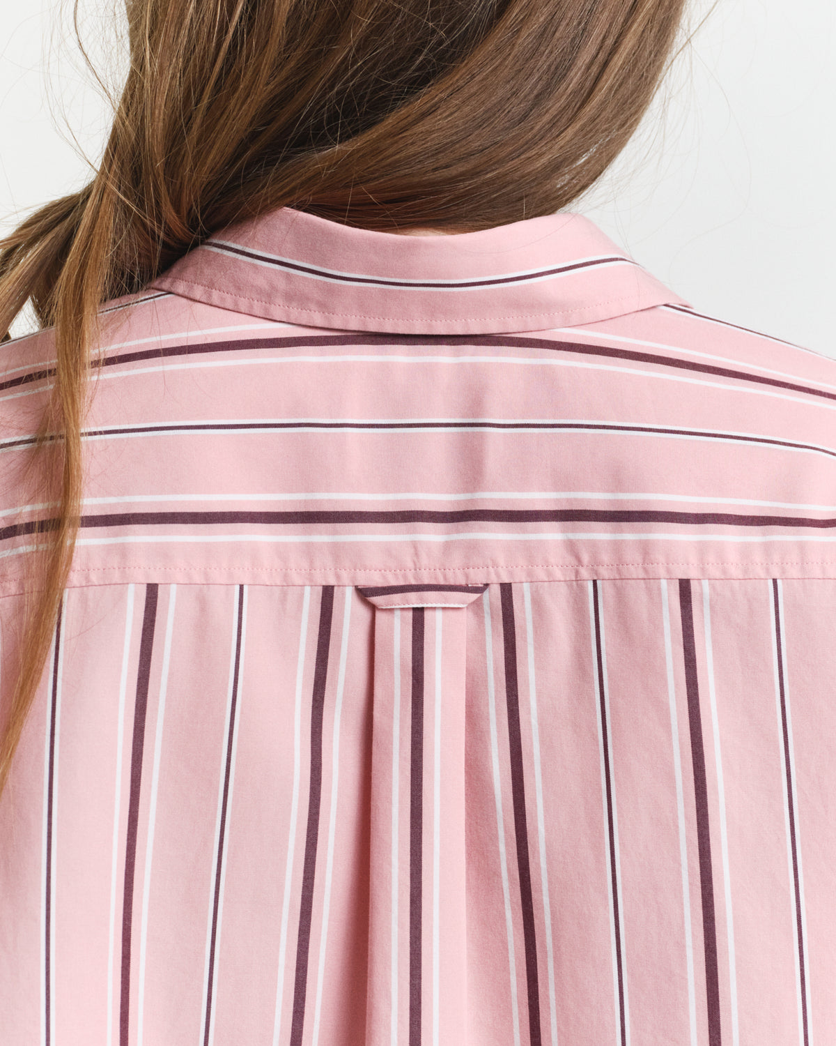 Relaxed Fit Classic Striped Poplin Shirt