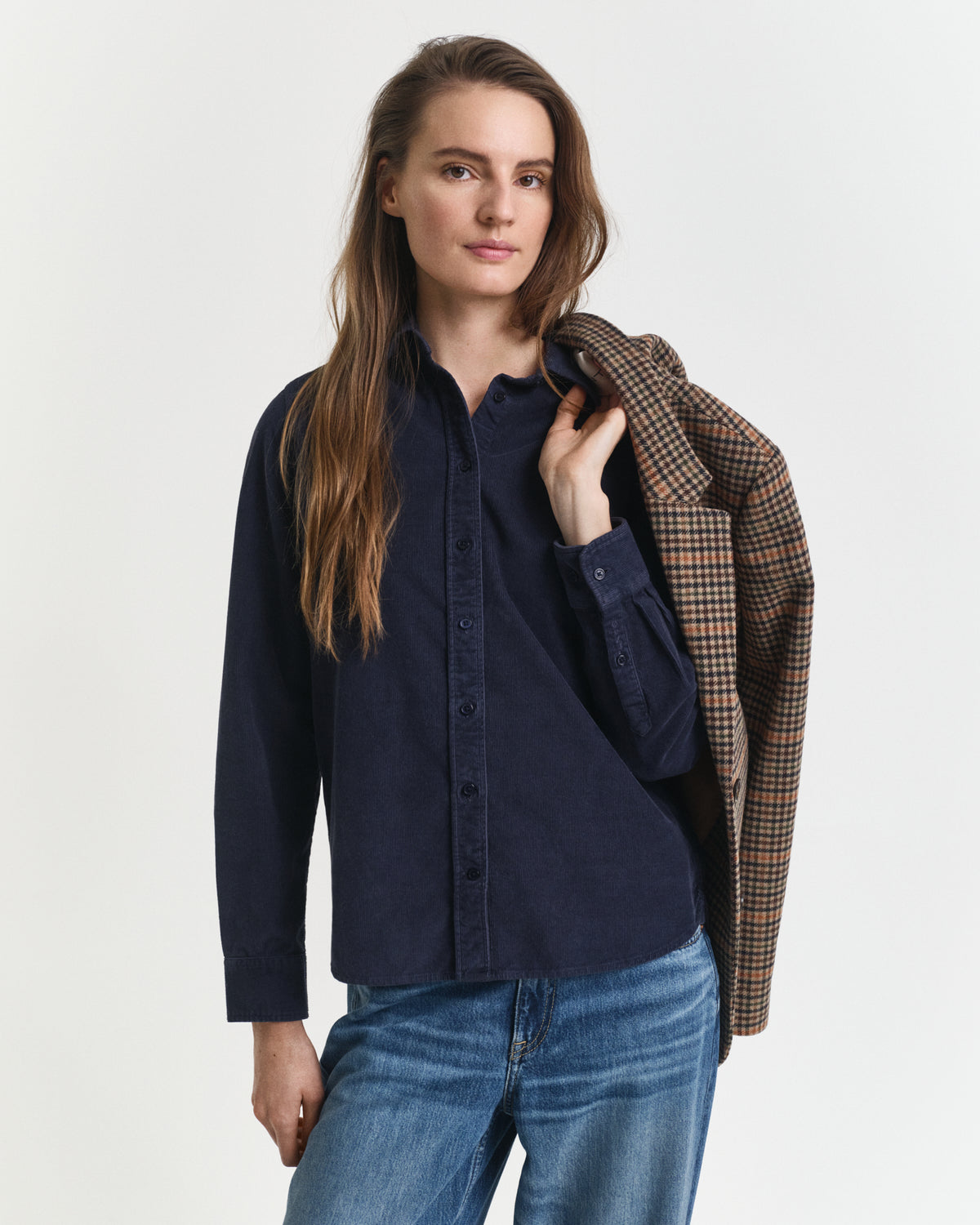 Regular Fit Corduroy Shirt