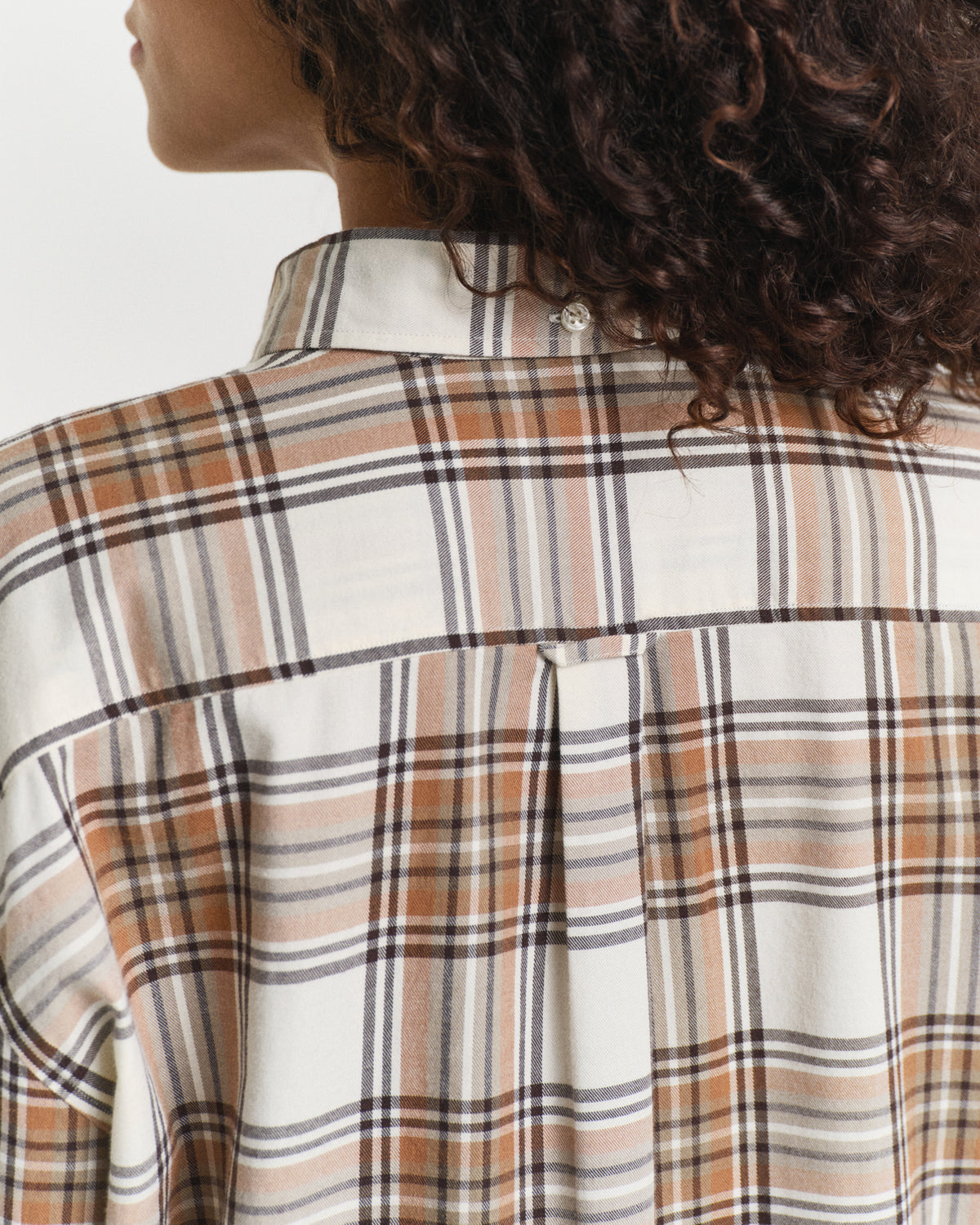 Relaxed Fit Checked Flannel Shirt