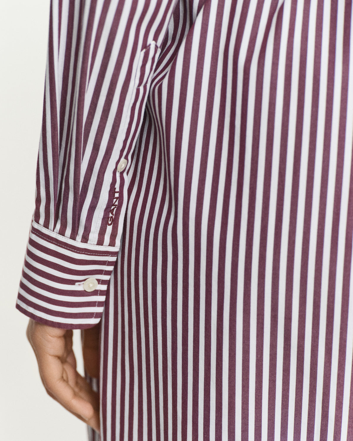 Belted Classic Poplin Shirt Dress