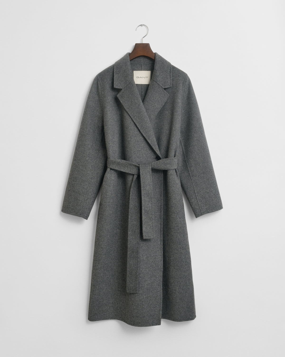 Handstitched Belted Coat