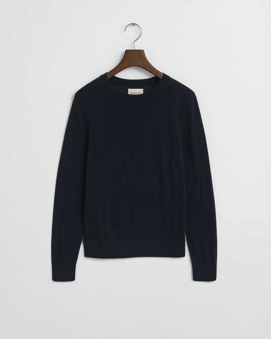 Extra Fine Merino Wool Crew Neck Sweater