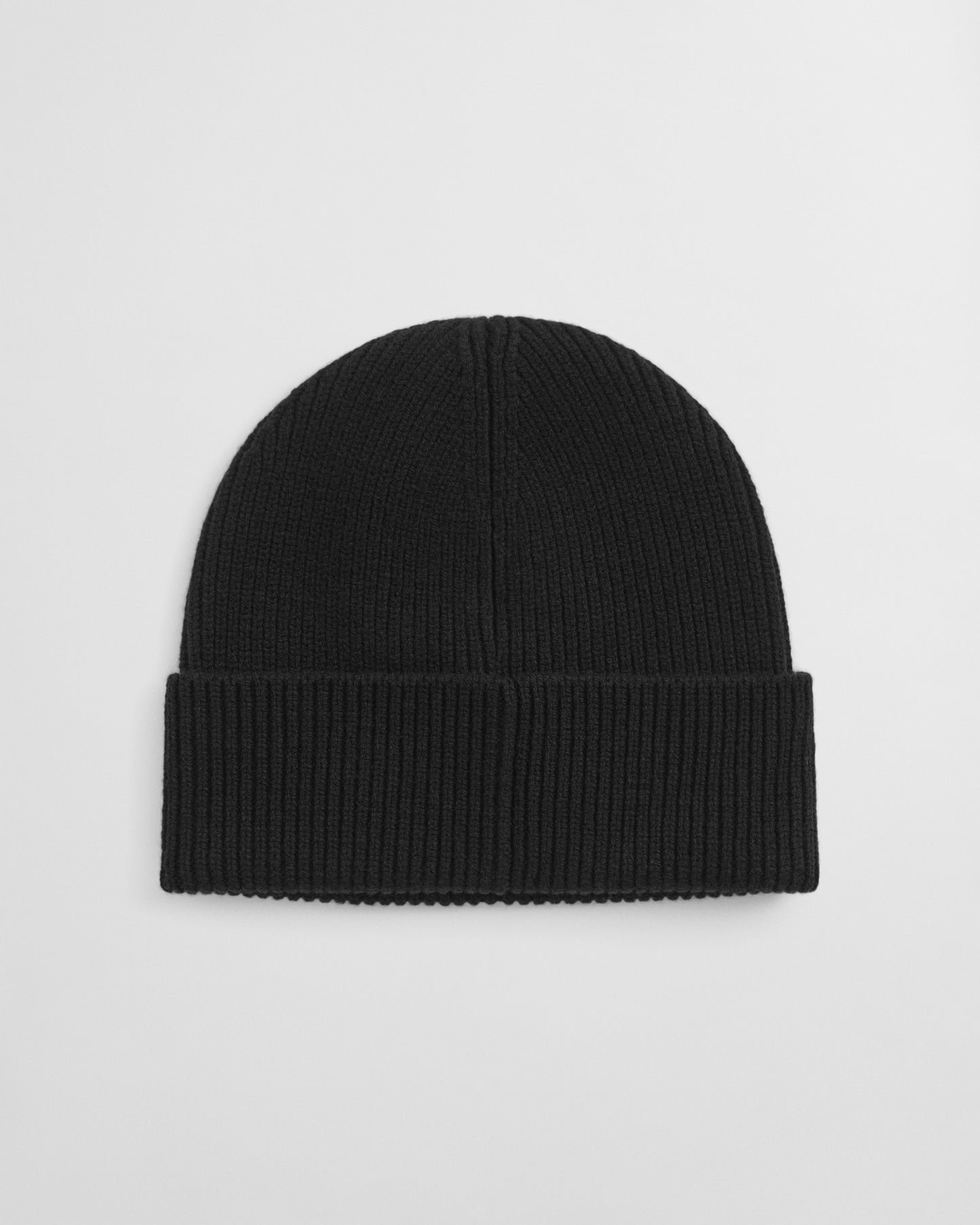 Ribbed Wool Beanie