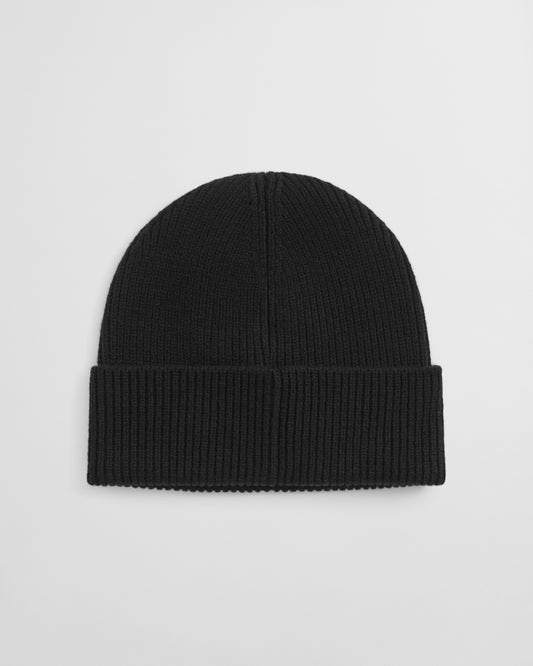 Ribbed Wool Beanie