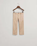 DARK KHAKI, REGULAR GANT CHINOS BY GANT AU.