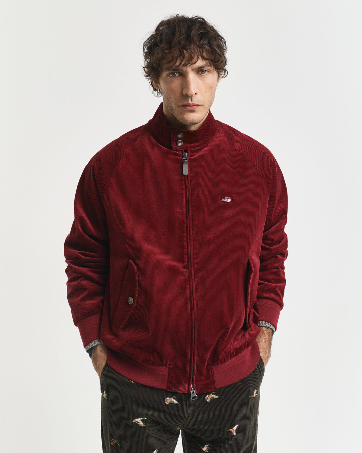 Corduroy Harrington Jacket