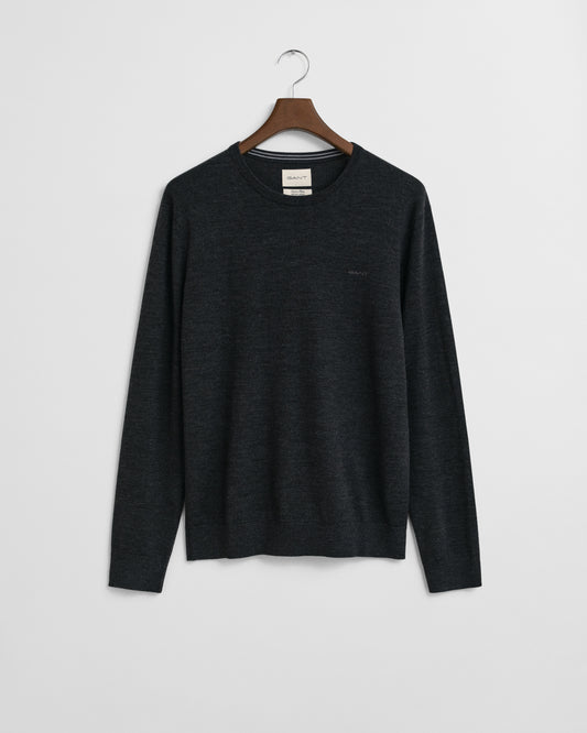 Extra Fine Merino Wool Crew Neck Sweater