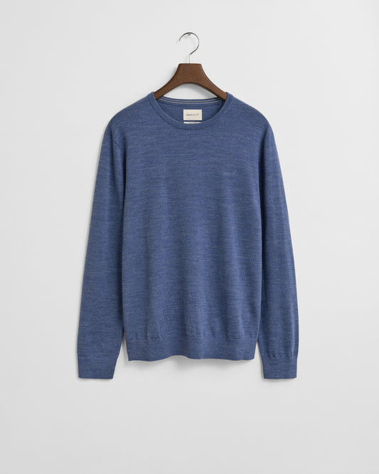 Extra Fine Merino Wool Crew Neck Sweater