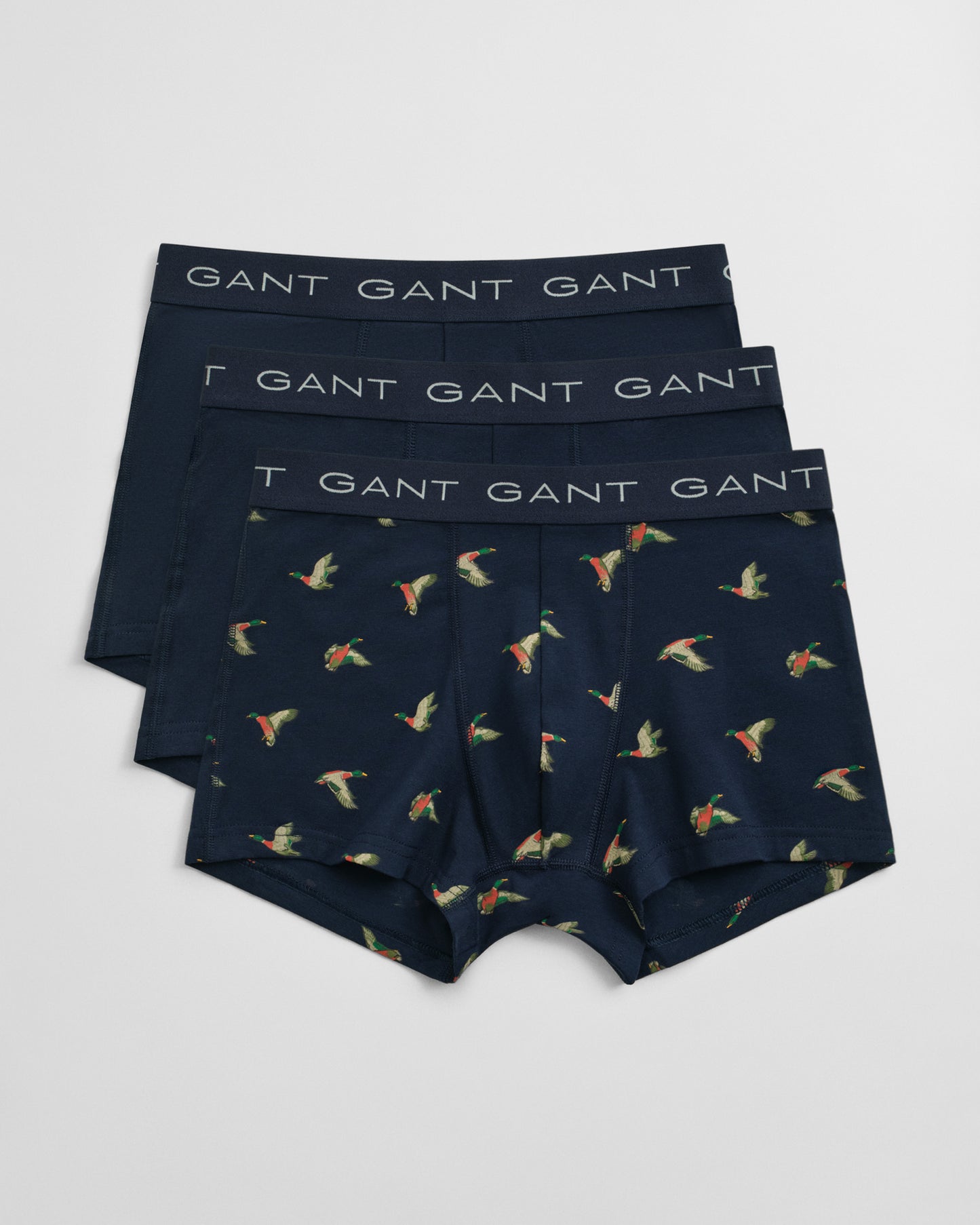 3-Pack Duck Printed Trunks