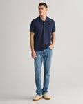 EVENING BLUE, Classic Regular Polo Shirt BY GANT AU.