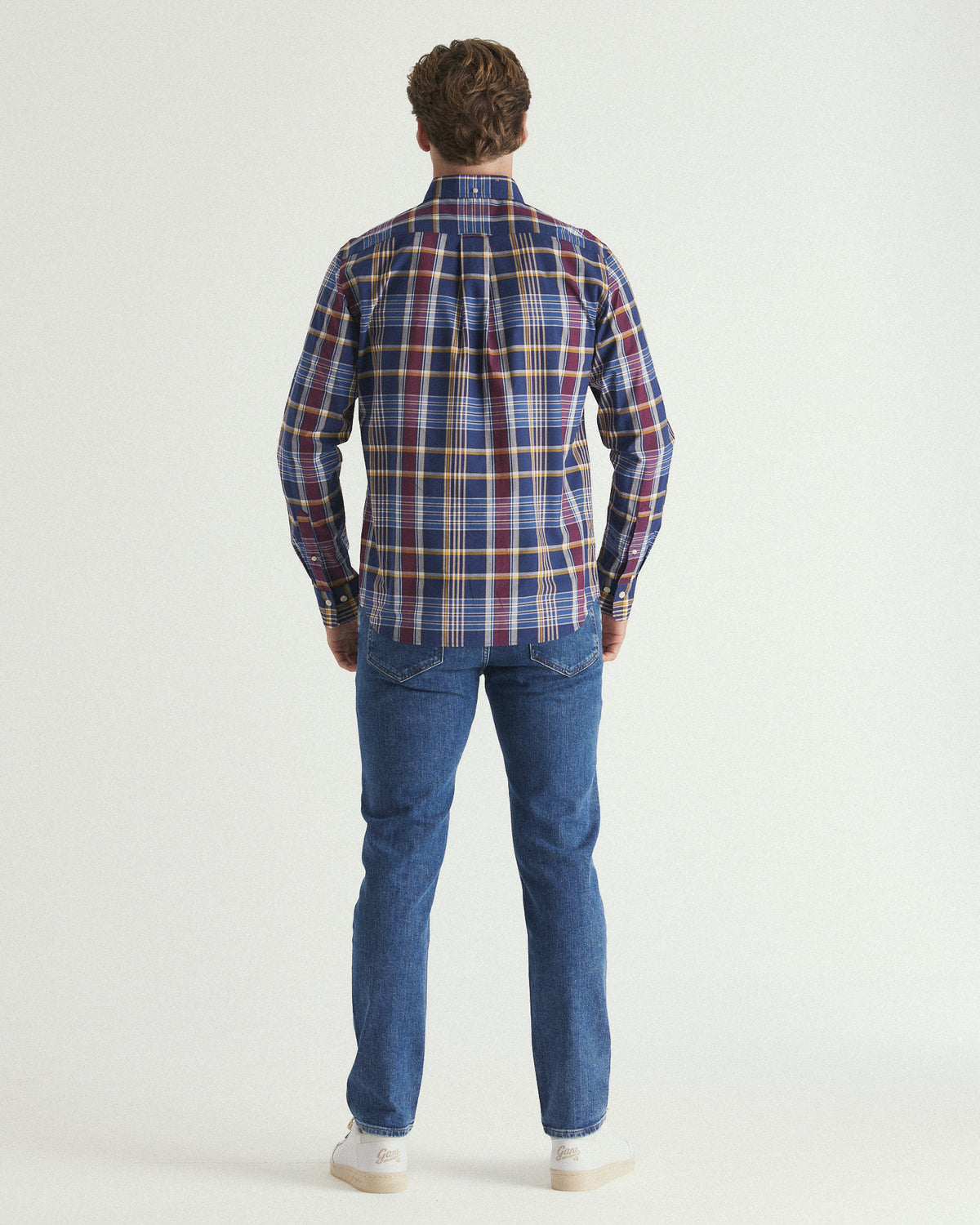 Regular Fit Classic Poplin Check Shirt